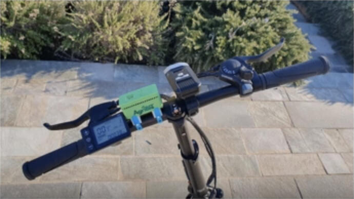 bike mounted