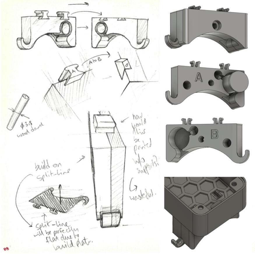 bike mount detail